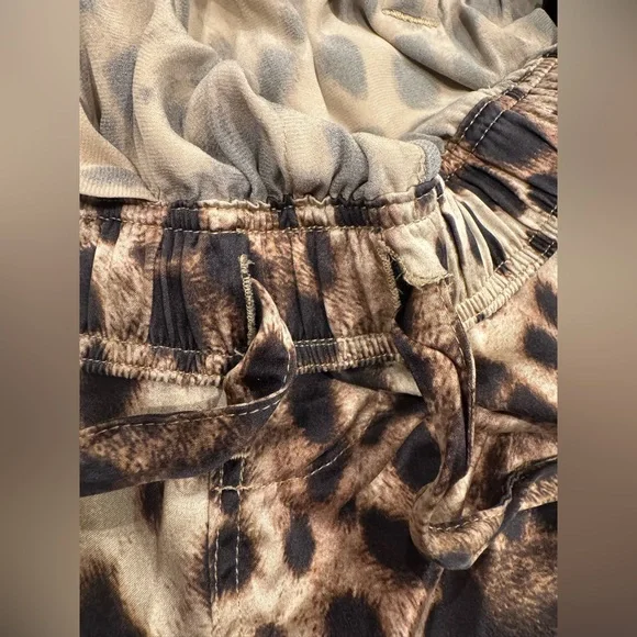 Dolce & Gabbana Animal Print Wide-Leg Pants - Picture 5 of 6